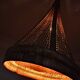 Rattan hanging lamp 60/70