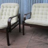 Lounge Easy Chairs by Bror Boije for Dux Miljo Expo, Sweden 1980s, Set of 4