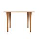 Table en hêtre, design danois, années 1970, designer : Takshi Okamura & Erik Marquardsen, production : Getama