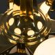 Rare Art Nouveau Chandelier by Emil Kralik for Vulkania, 1920s