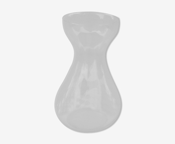 Vintage glass hyacinth bulb vase