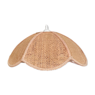 Suspension Rattan Vintage Rose Salmon