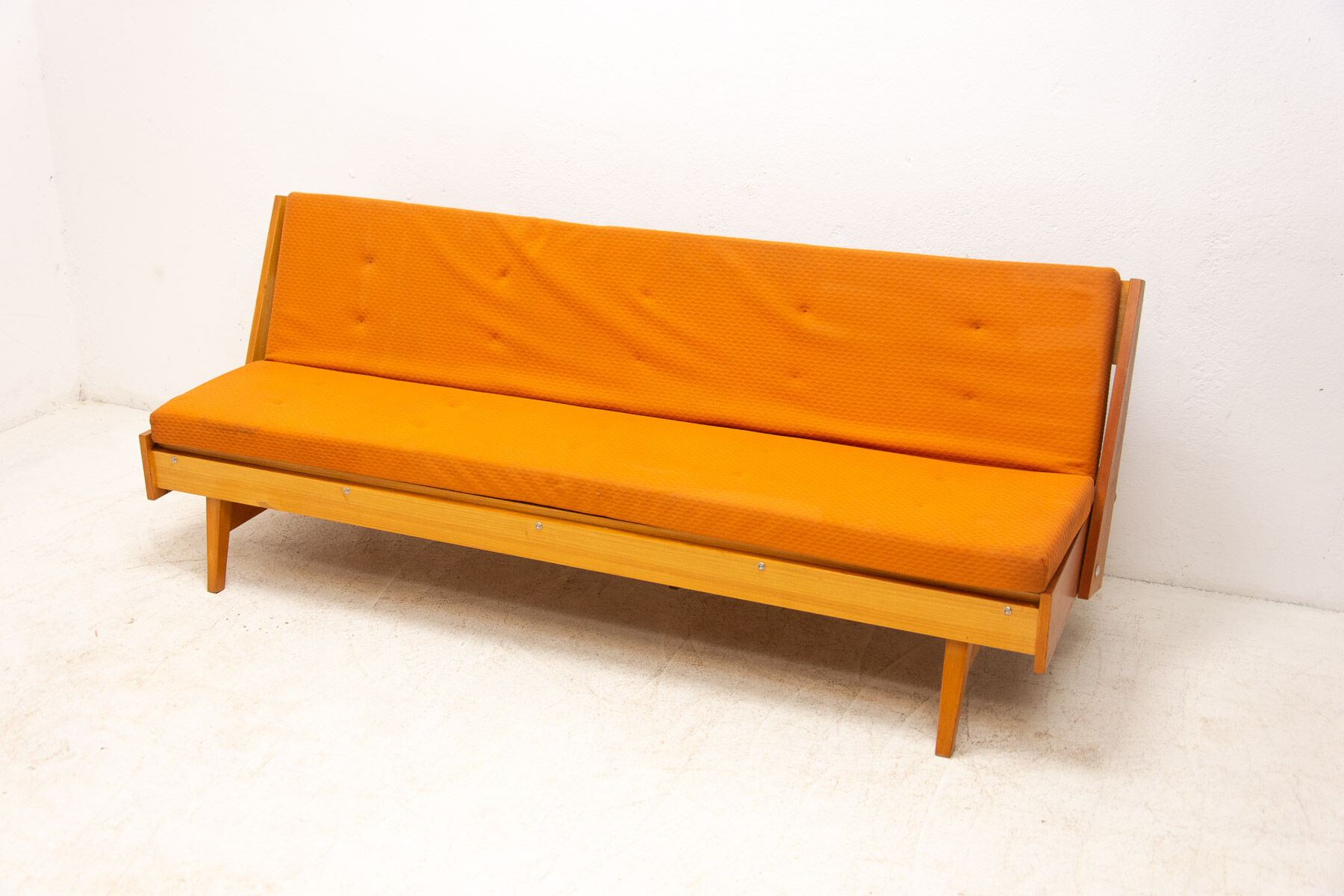 Mid century folding sofabed, 1960´s, Czechoslovakia