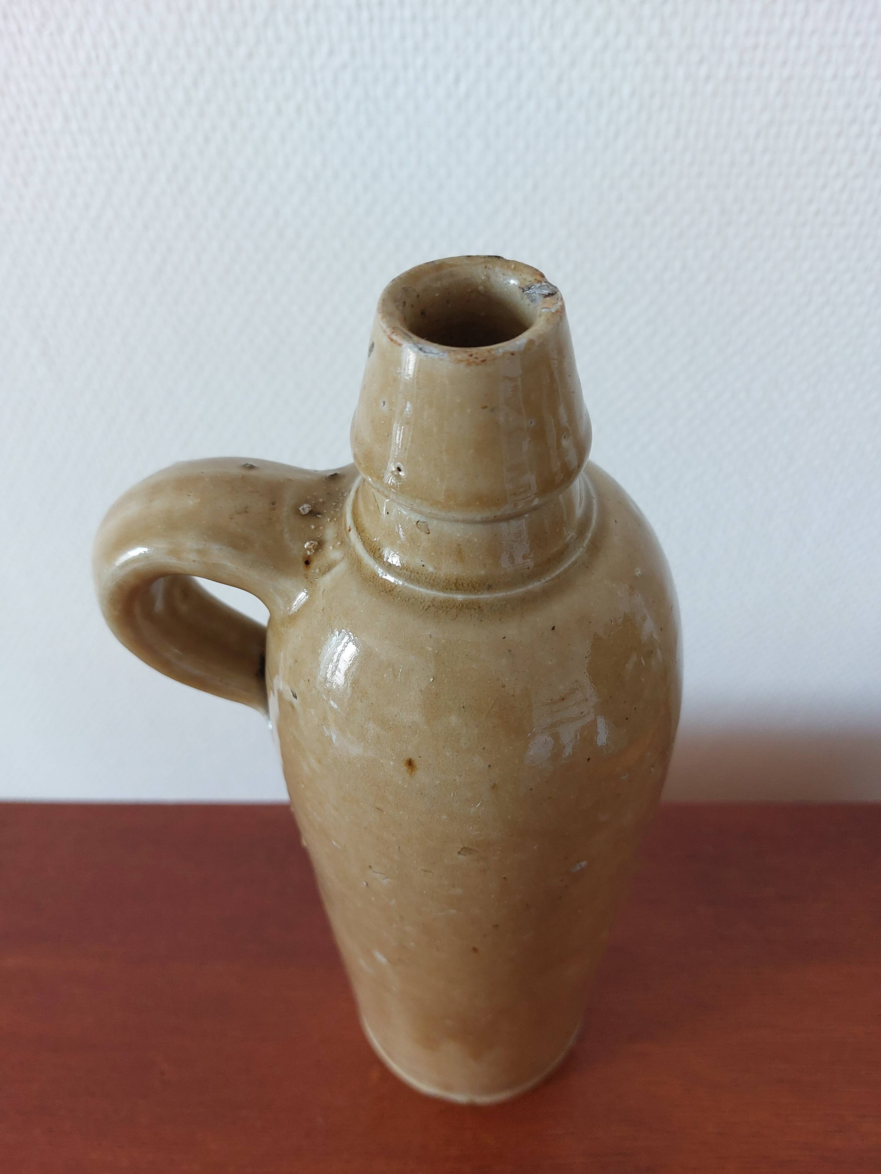 Vintage stoneware bottle