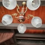 old chandelier 5 branches