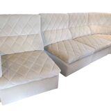 Canapé d'angle modulaire vintage des années 1970