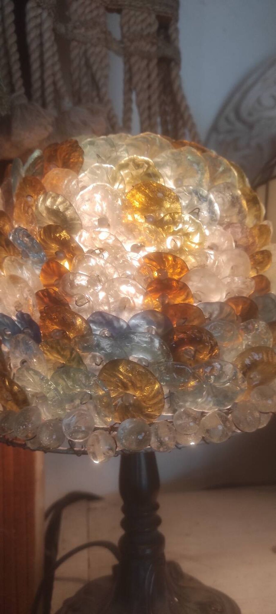 Abat-jour en verre de Murano