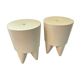 Duo de tabourets Bubu par Philippe Starck