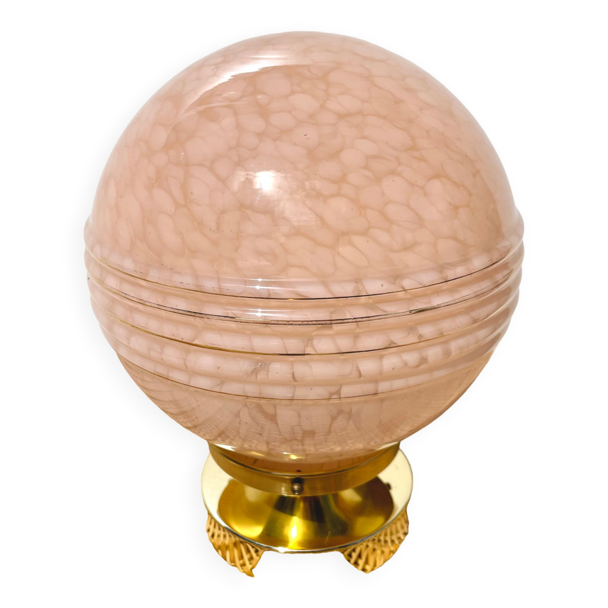 Pink Clichy glass lamp