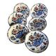 Lot de 6 assiettes à dessert Gien 1938 1960