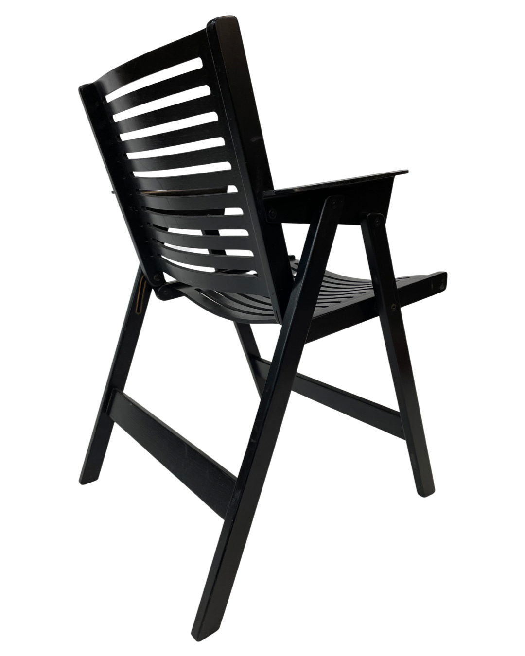 Niko Kralj Slovenian Rex Plywood Folding Chair for Stol 1950s in Black