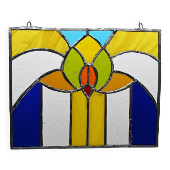 Small stained glass window