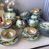 Japanese Iridescent Eggshell Porcelain Cups - Hand Painted