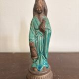 Sculpture of Guanyin Kuan Yin Chinese Buddhist Buddha Qing China