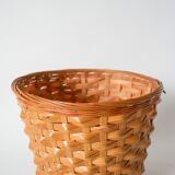 cache-pot en osier droit 19 X 15 cm