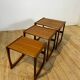 Nested tables Quadrille in teak G Plan, 1960s