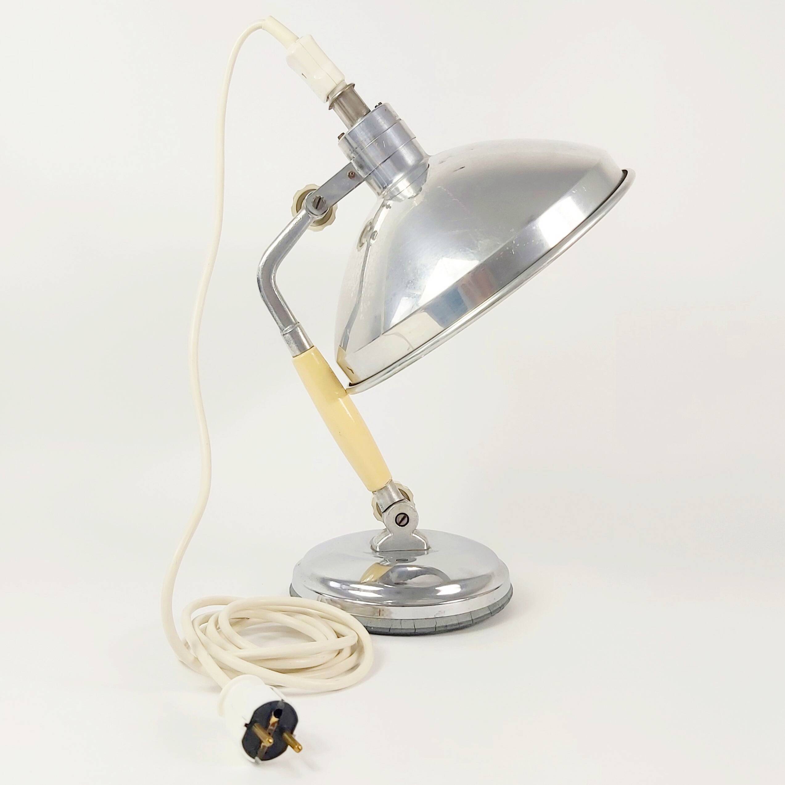 Mid Century Industrial Table Lamp By Kurt Rosenthal, Germany, 1950s
