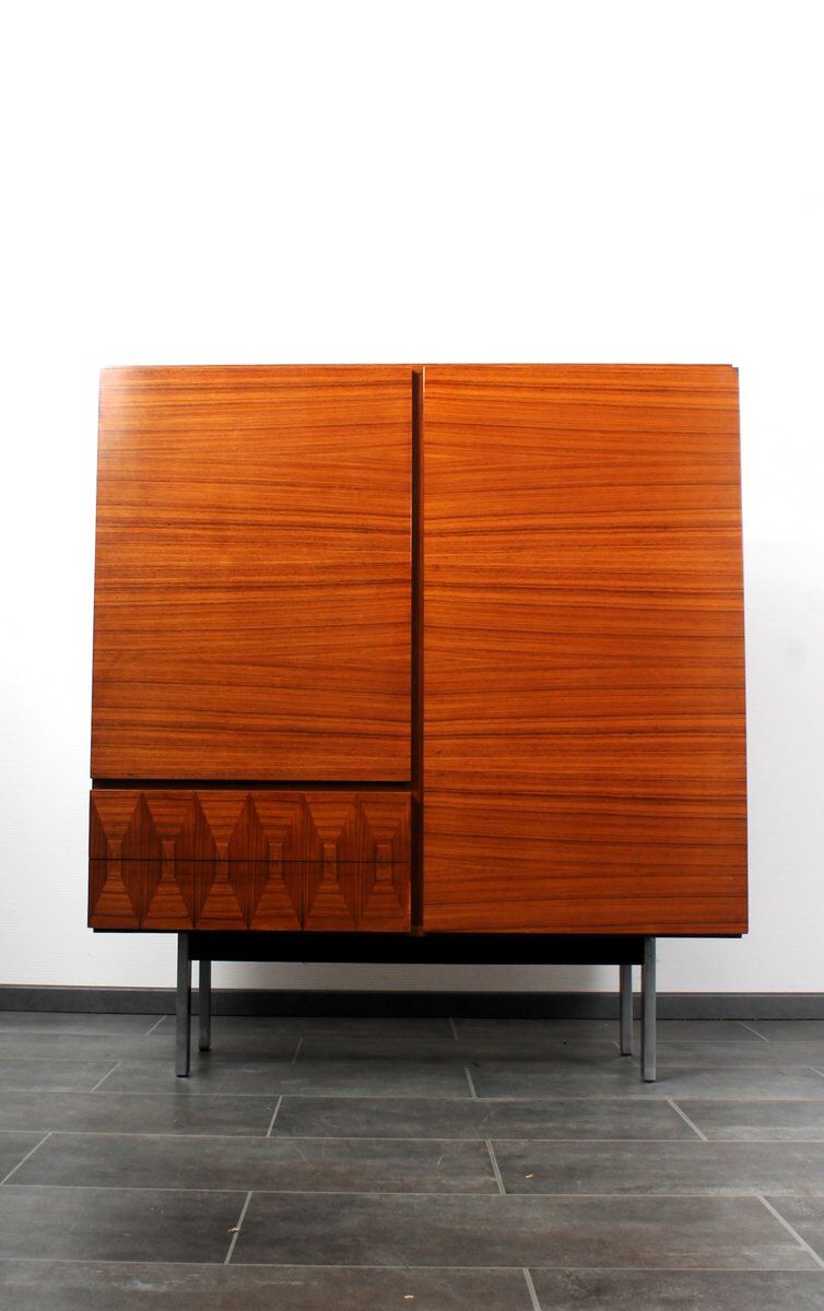 Rosewood highboard by Musterring International, 1960s