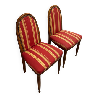 Paire de chaises Art Deco
