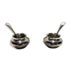 Set of three pieces pepper bowl, salt shaker pepper mill Puiforcat Paris