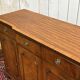 Enfilade with 4 English doors from the 1950s in mahogany.