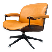 Rare lounge chair par Ennio Fazioli pour MIM Roma