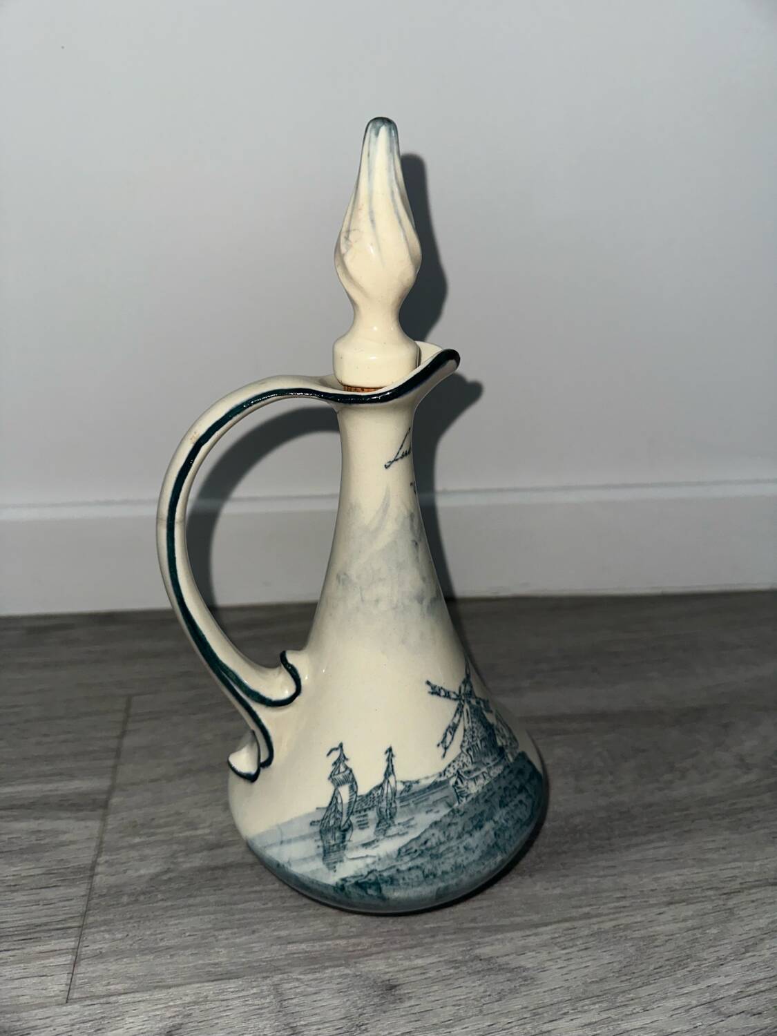 Abbé François Gold Cup enamelled stoneware ewer