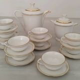 French Porcelain Coffee Service Pillivuyt et Cie Vintage