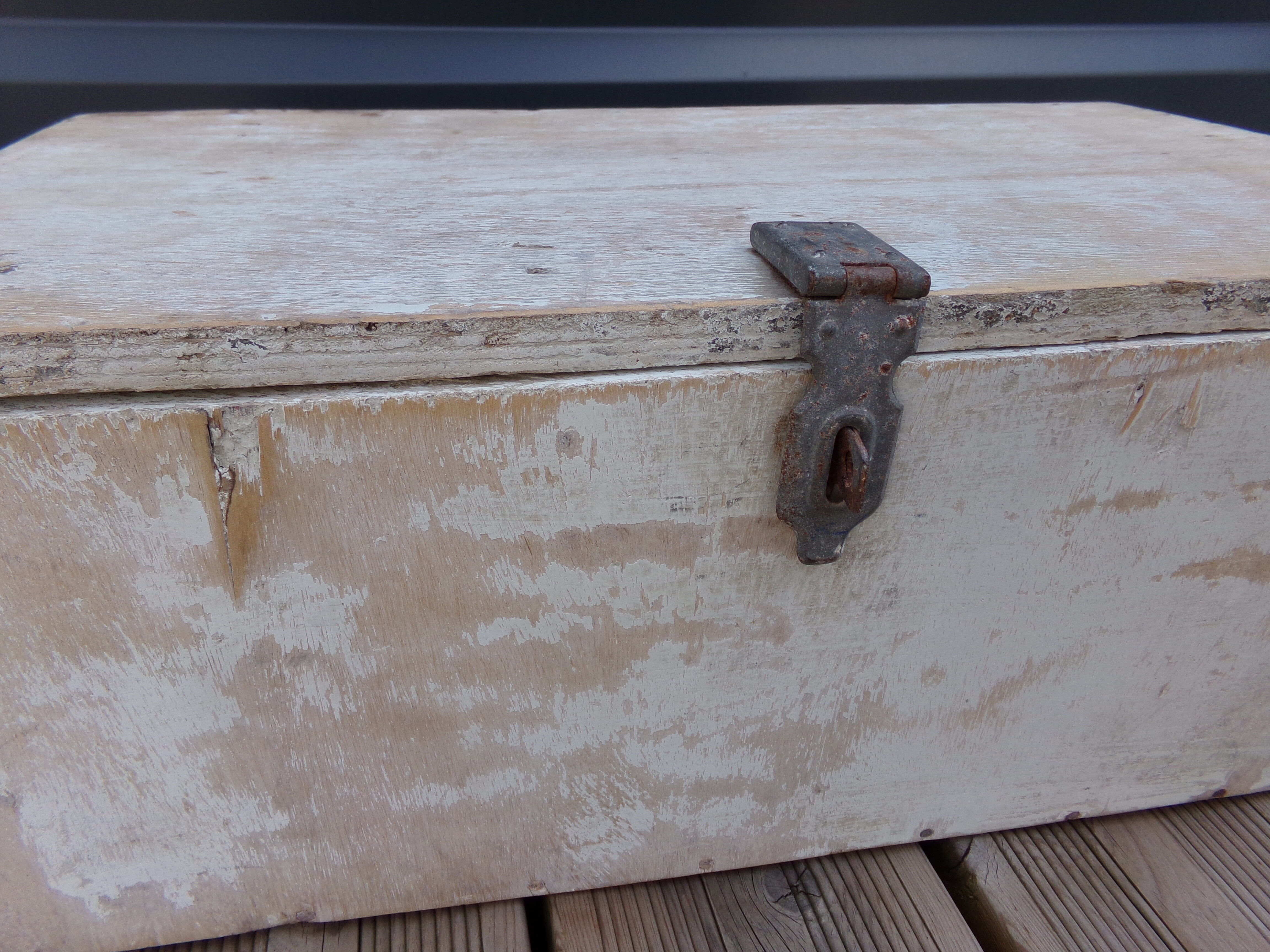 Wooden storage chest