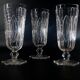 3 verres géants baccarat 280ml m.à feuilles