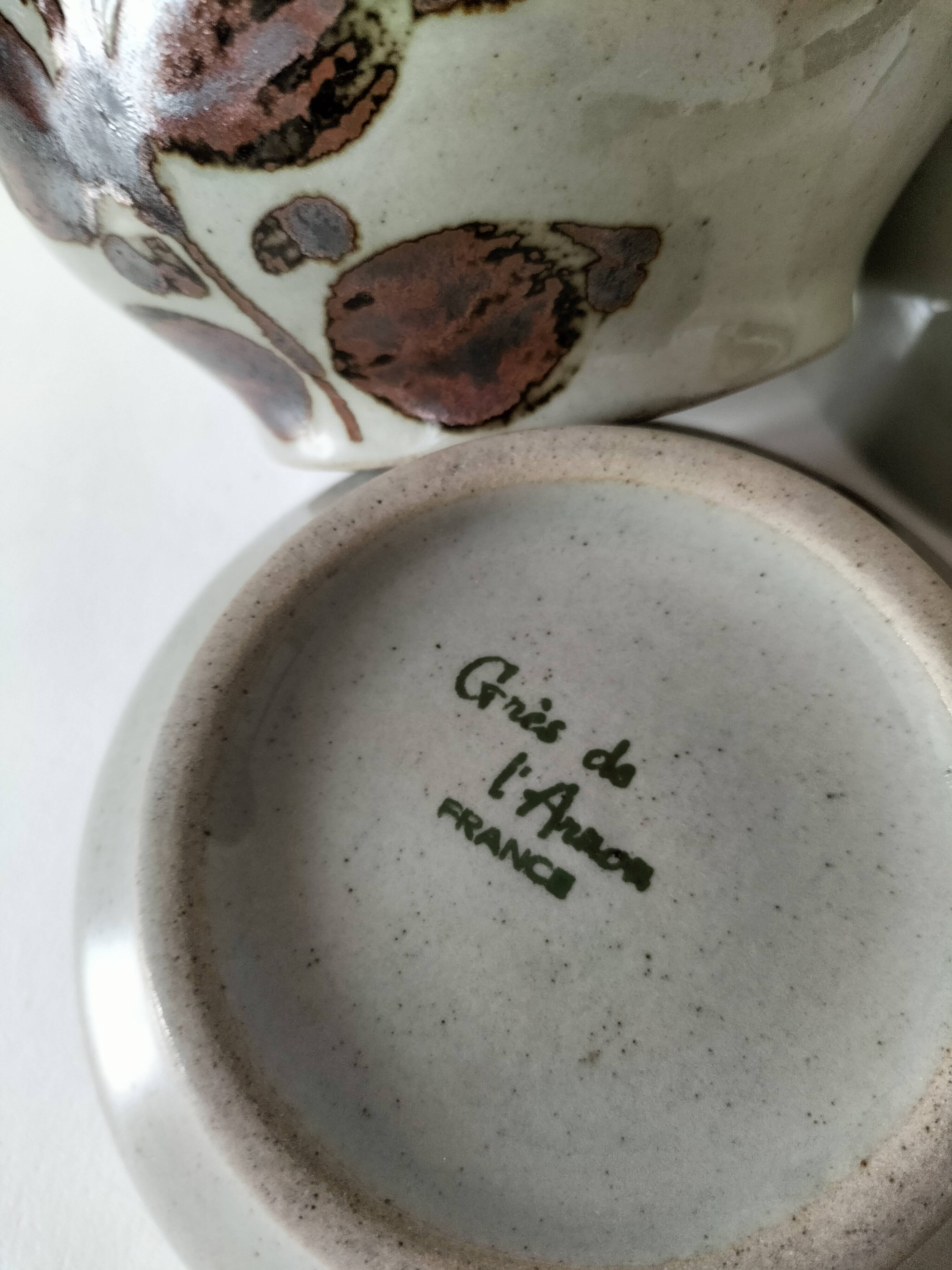 Trio bowls Grès de l'Arnon