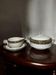 Antique set in Onnaing earthenware – covered vegetable dish and sauce boat –