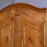 Nantaise Cherrywood Wardrobe, Louis XV Style – Part 1 of the 19th Century