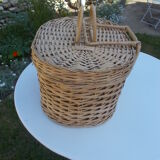basket suitcase