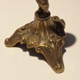 Bronze candle holder "The water carrier"