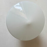 White opaline ceiling lamp