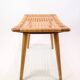Stool - Teak - Cane weave - Danish design - 1960s.