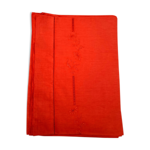 Drap lin orange