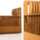 Pair of Armchairs from the " Mobili nella Valle" Series by Mario Ceroli for