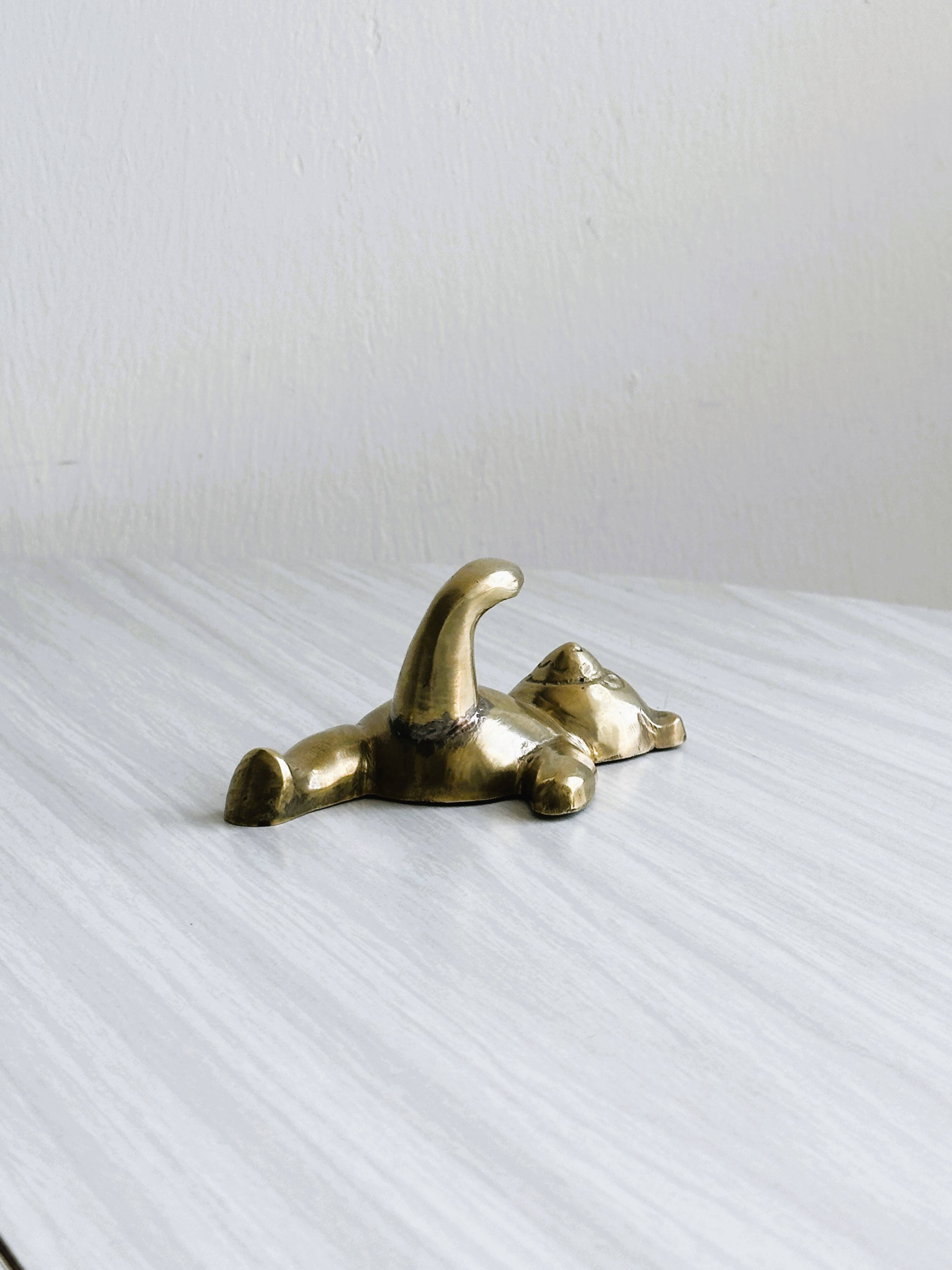 Towel rack - metal bear coat rack.