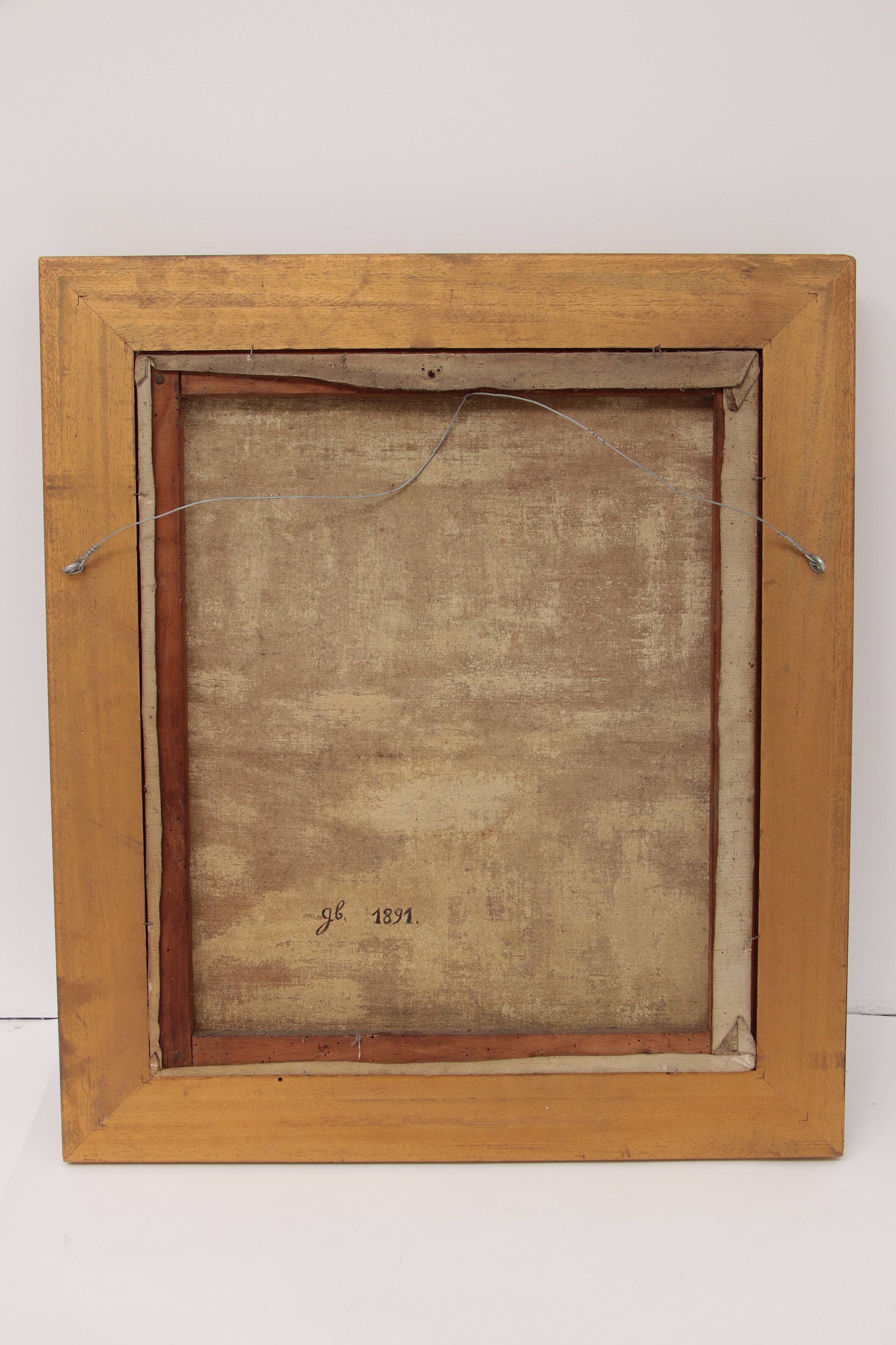 Painting still life with roses signed with J.Ter Haak,1970