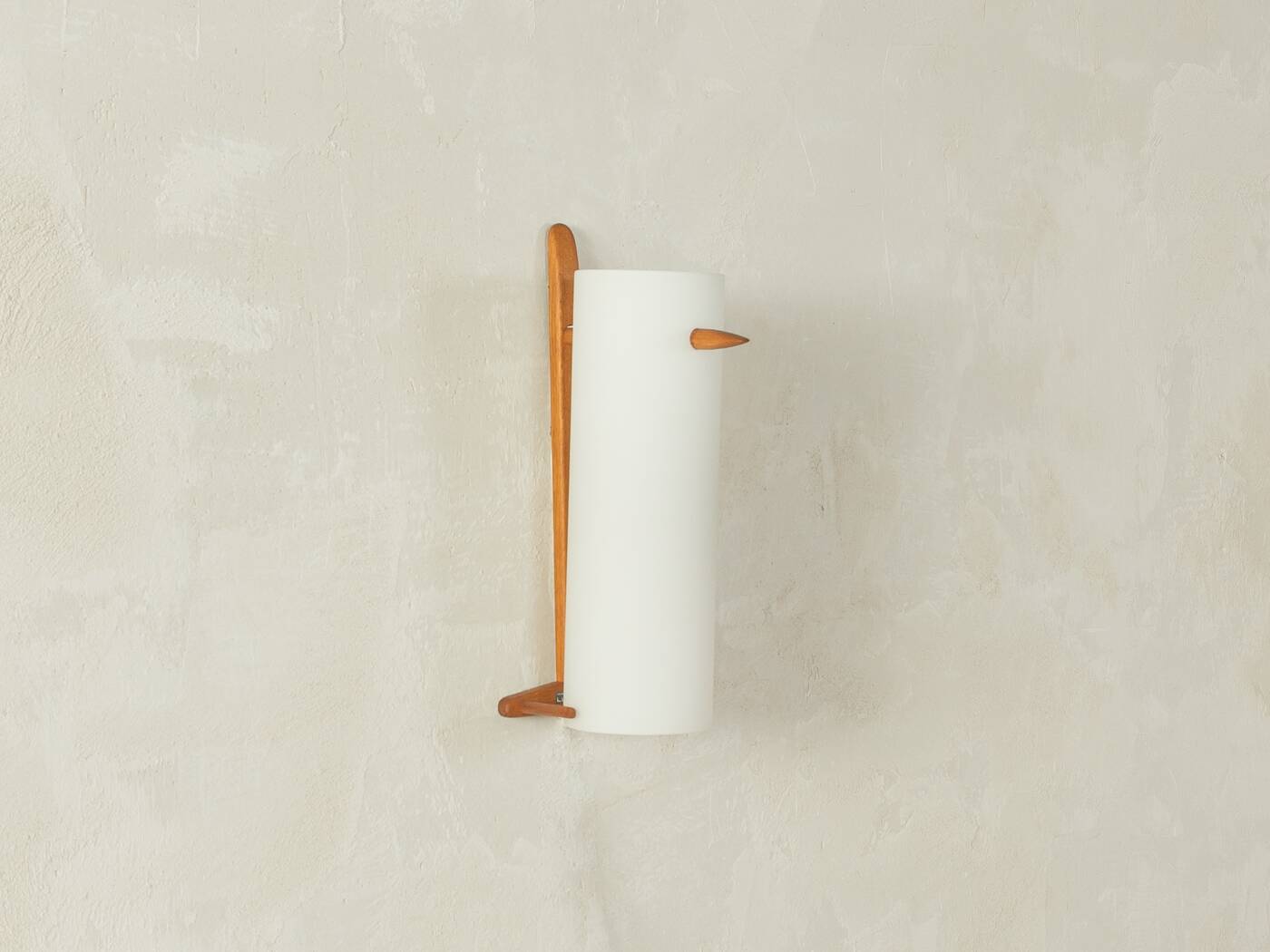 1960s wooden Wall Lamp, Kristiansson