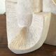 Carved stone lamp