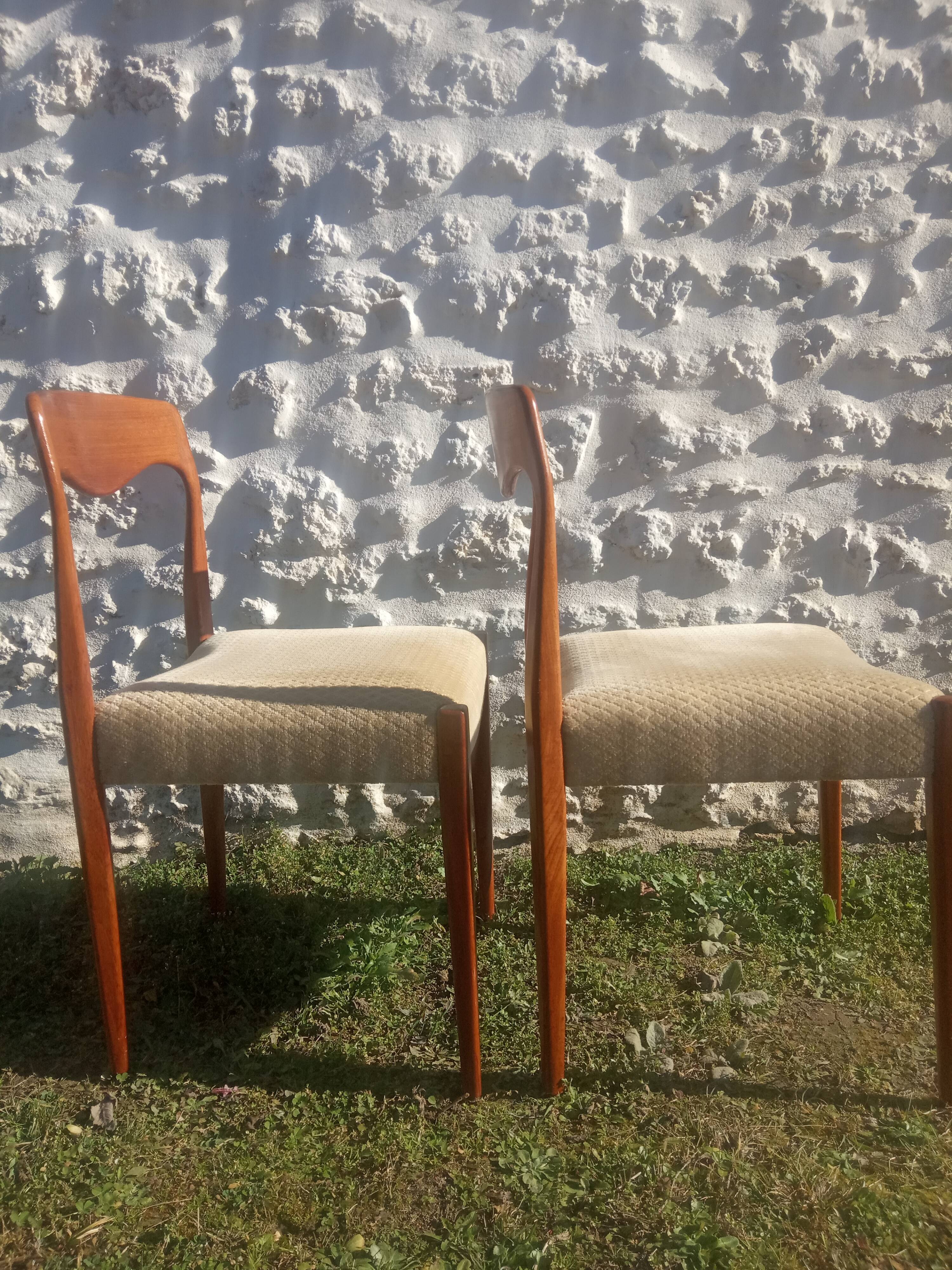 Scandinavian style 60s chairs