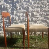Scandinavian style 60s chairs