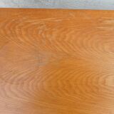 Wood and rattan coffee table