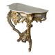 Console de style Louis XV en bois polychrome, vers 1880
