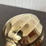 Indian brass swirl vase
