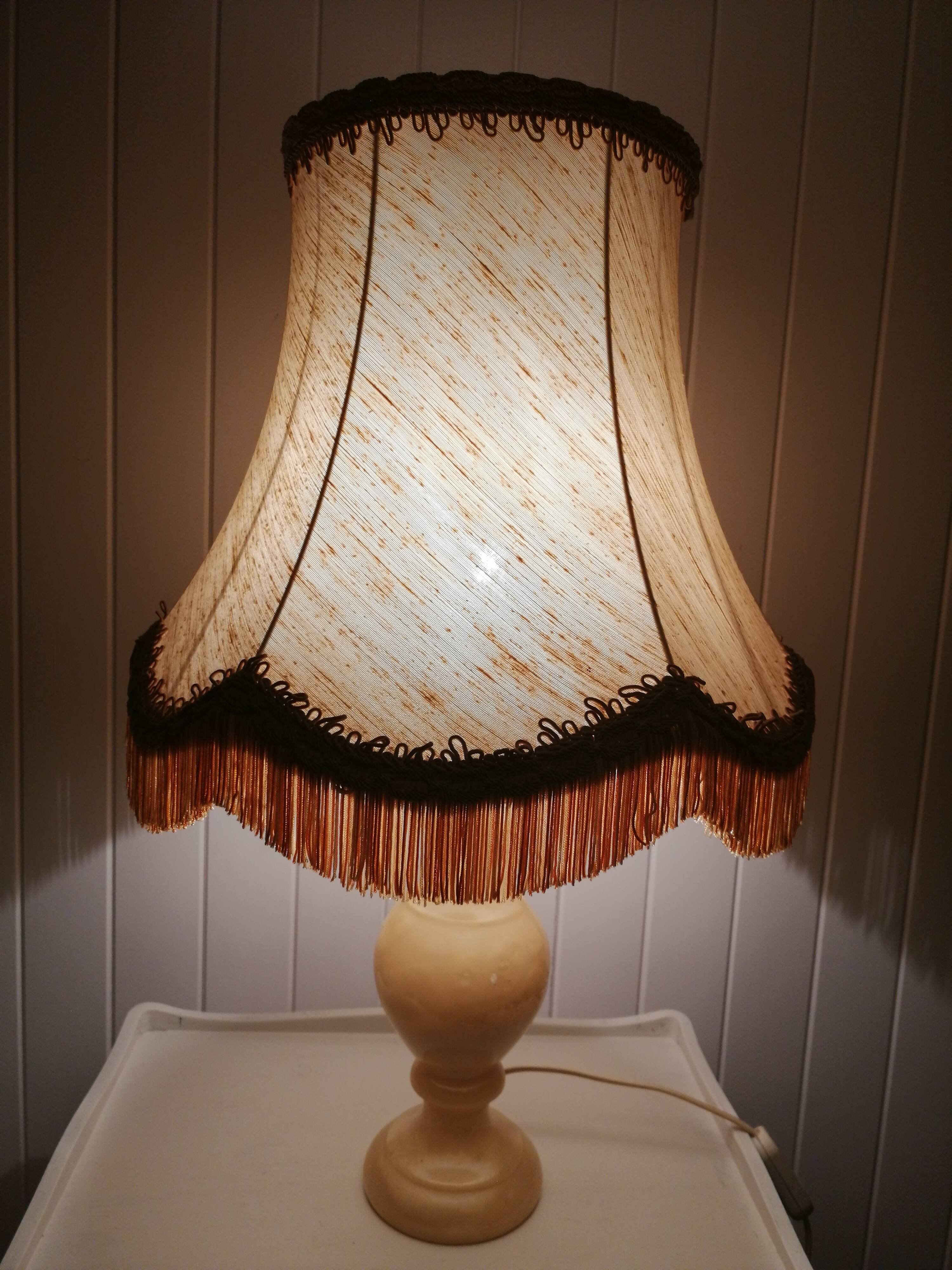 Vintage bedside lamp