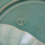 2 old plates in slurry birds Onnaing early twentieth
